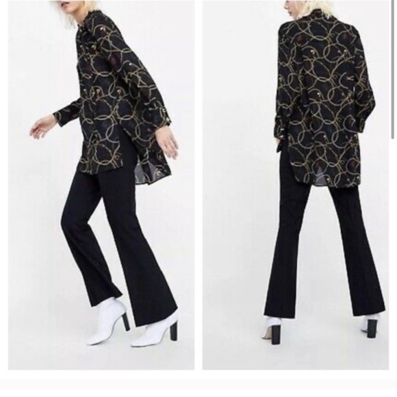 Zara  chain blouse - Picture 3 of 3